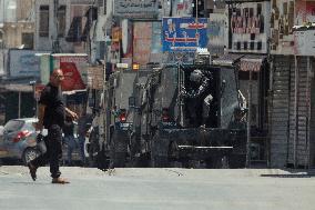 Israeli Forces Raid Refugee Camp - Nablus