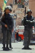 Israeli Forces Raid Refugee Camp - Nablus