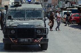 Israeli Forces Raid Refugee Camp - Nablus