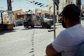Israeli Forces Raid Refugee Camp - Nablus