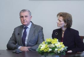 The royal family of Romania in Tartu