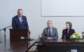The royal family of Romania in Tartu