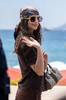 Cannes Emily Ratajkowski along the Croisette MP