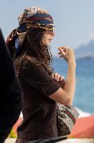 Cannes Emily Ratajkowski along the Croisette MP