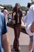 Cannes Emily Ratajkowski along the Croisette MP