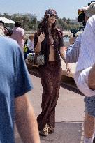 Cannes Emily Ratajkowski along the Croisette MP