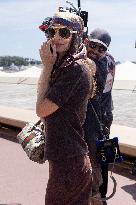 Cannes Emily Ratajkowski along the Croisette MP