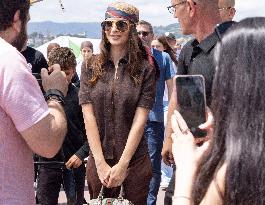 Cannes Emily Ratajkowski along the Croisette MP