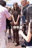 Cannes Emily Ratajkowski along the Croisette MP