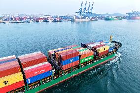 Qingdao Port Foreign Trade Container Terminal
