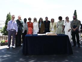 Cannes - Jardins Du Musee Du Suquet Photocall