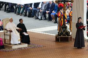 Pope Leo XIV First General Audience - Vatican