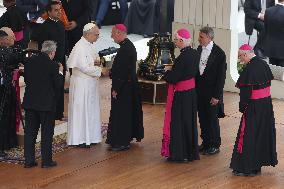 Pope Leo XIV First General Audience - Vatican