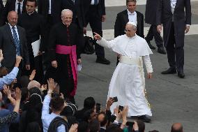 Pope Leo XIV First General Audience - Vatican