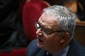Questions to the government at the National Assembly in Paris FA
