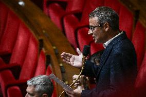 Questions to the government at the National Assembly in Paris FA