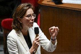 Questions to the government at the National Assembly in Paris FA