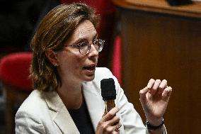 Questions to the government at the National Assembly in Paris FA