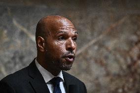 Questions to the government at the National Assembly in Paris FA