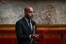 Questions to the government at the National Assembly in Paris FA