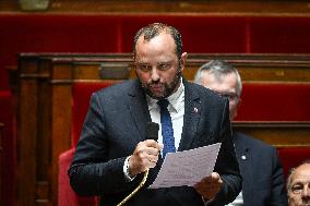 Questions to the government at the National Assembly in Paris FA