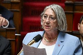 Questions to the government at the National Assembly in Paris FA