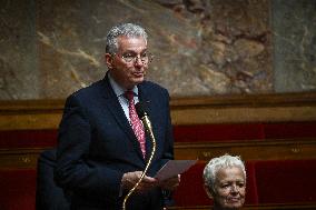 Questions to the government at the National Assembly in Paris FA
