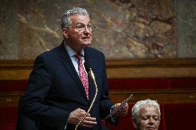 Questions to the government at the National Assembly in Paris FA