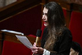 Questions to the government at the National Assembly in Paris FA