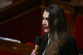 Questions to the government at the National Assembly in Paris FA