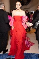 Cannes Peraya Malisorn Faye leaves Hotel Martinez MP