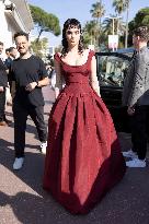 Cannes Cara Delevigne leaves Hotel Martinez MP