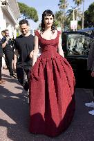 Cannes Cara Delevigne leaves Hotel Martinez MP