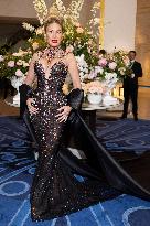 Cannes Hofit Golan leaves Hotel Martinez MP