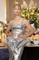 Cannes Karolina Kurkova leaves Hotel Martinez MP