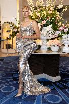 Cannes Karolina Kurkova leaves Hotel Martinez MP