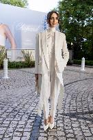 Cannes Mary Leest leaves Hotel Martinez MP