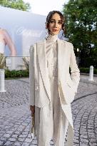 Cannes Mary Leest leaves Hotel Martinez MP