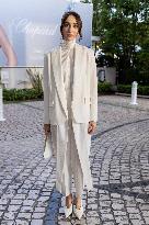 Cannes Mary Leest leaves Hotel Martinez MP