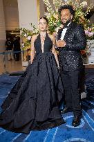 Cannes Clarice Alves, Marcelo Vieira da Silva Júnior leave Hotel Martinez MP