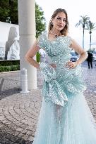 Cannes Ginta leaves Hotel Martinez MP