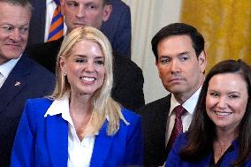 Donald Trump welcomes the University of Florida Gators - Washington