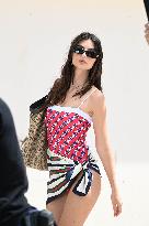 Cannes - Emily Ratajkowski Beach Photoshoot