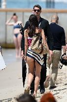 Cannes - Emily Ratajkowski Beach Photoshoot