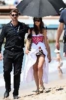 Cannes - Emily Ratajkowski Beach Photoshoot