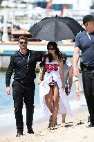 Cannes - Emily Ratajkowski Beach Photoshoot