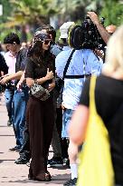 Cannes - Emily Ratajkowski Beach Photoshoot