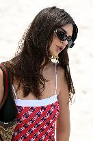 Cannes - Emily Ratajkowski Beach Photoshoot