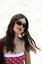 Cannes - Emily Ratajkowski Beach Photoshoot