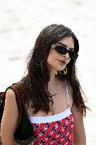 Cannes - Emily Ratajkowski Beach Photoshoot